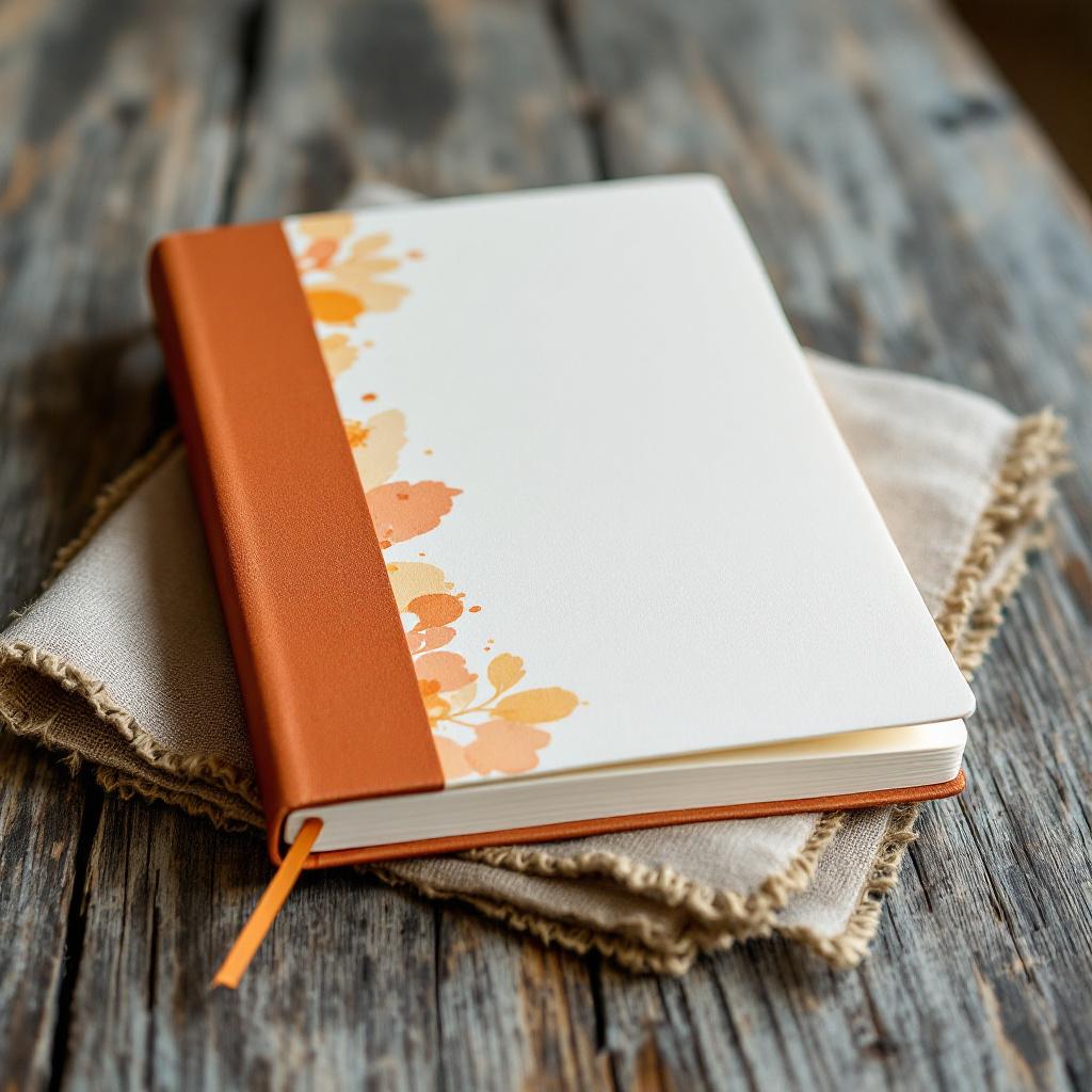 Cascadia Watercolor Journal — Handcrafted watercolor journal with sustainable wood cover and premium paper