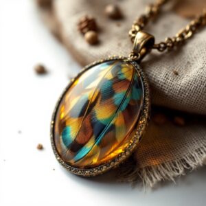 Elysian Feathered Pendant