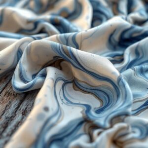 Mystic Waters Silk Shawl